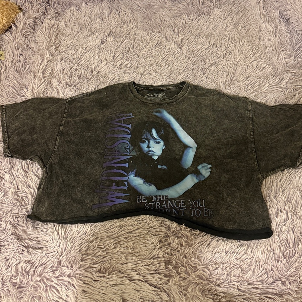 Black Wednesday Crop Top